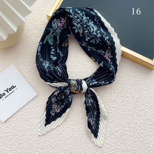 Neck Tie Hand Bag Scarves Pleated 