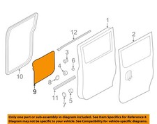 GM OEM 15-18 City Express Door Components-Splash Shield 19316925
