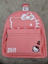 New Hello Kitty Fabric Backpack Very Rare