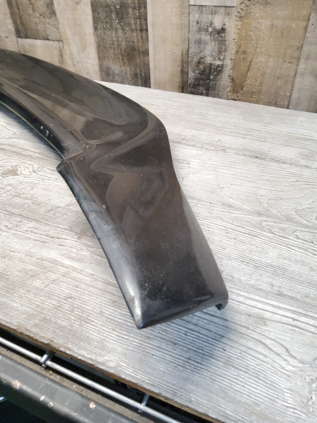 2015-2019 Lamborghini Huracan LP610-4 Rear Back Ducktail Spoiler Black 