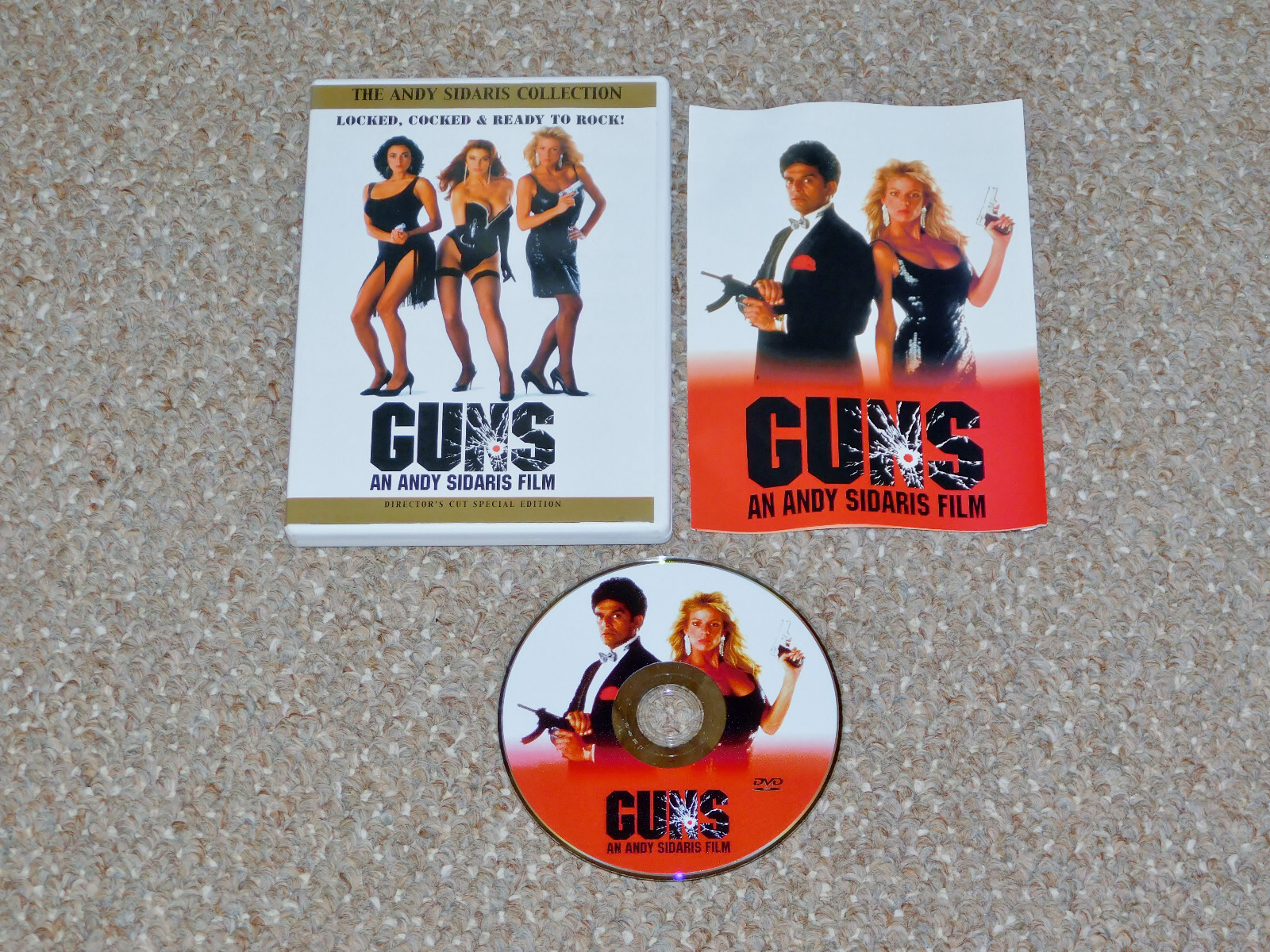 Guns DVD 2002 Complete Director's Cut Special Edition Andy Sidaris Dona Speir