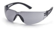 Pyramex Cortez Safety Glasses with Black Temples and Gray Lens