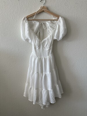fitted lace wedding dress BEACALL Mini Dress