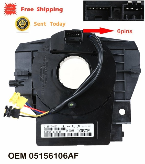 Clock Spring Spiral For Jeep Grand Cherokee WK 05156106AF eBay