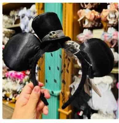 New Disney Parks jack Halloween Minnie Mouse Ears s-l400.jpg main image 3
