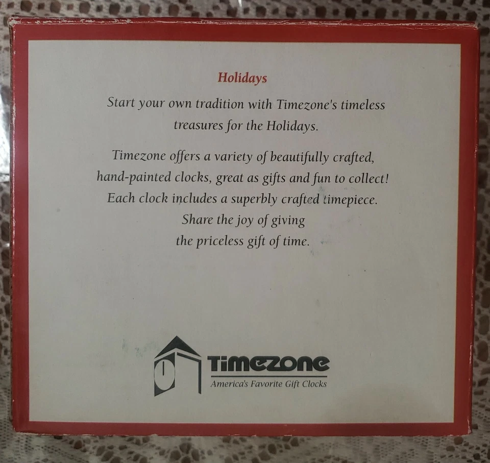 Resin Snowman Quartz Desk Clock by Timezone - The Country Timepiece Collection - Image 2 of 4