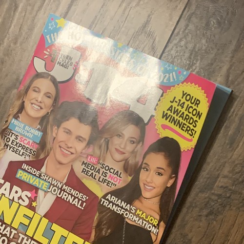 J-14 Magazin März 2021 mit Shawn Mendes Ariana Grande Harry Styles Postern - Bild 10 von 12