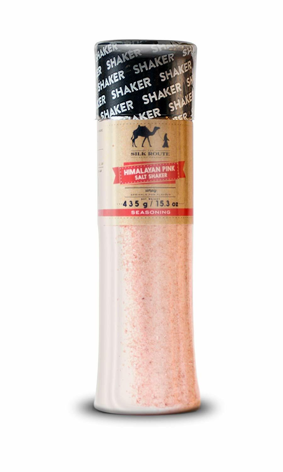 Himalayan Pink Salt Giant Shaker -435g From Pakistan by Silk Route Spice Company
