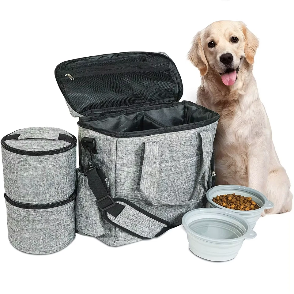 Pet Travel Bag W/Bowls - Image 2 of 4
