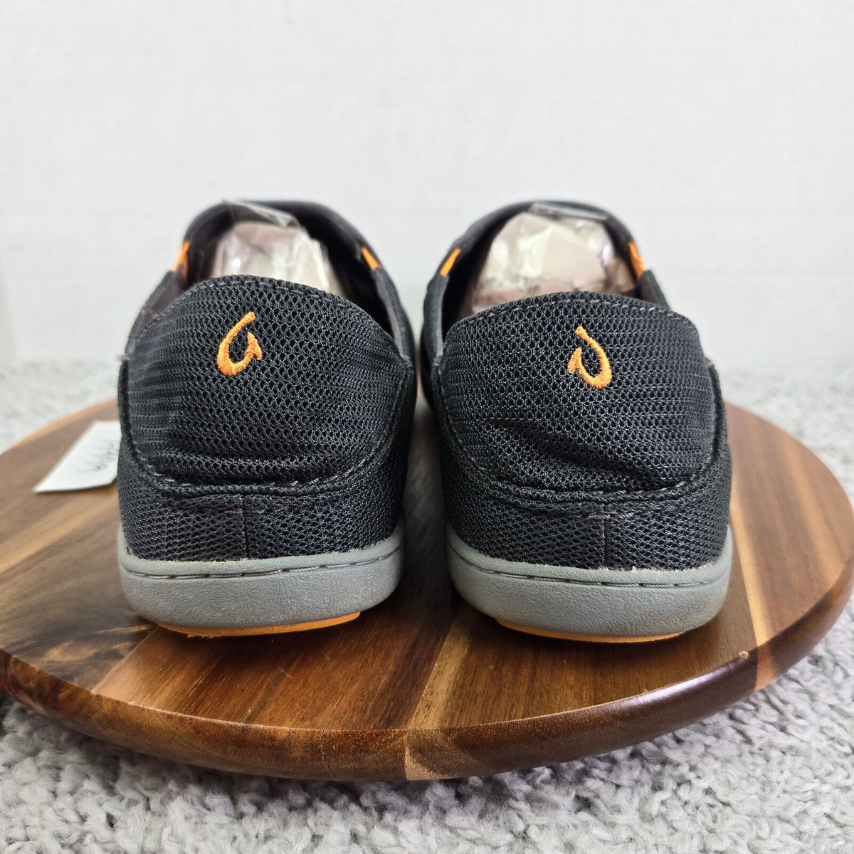 Olukai Nohea Mesh Slip On Dark Shadow Casual Loafer Sneaker  display picture 3