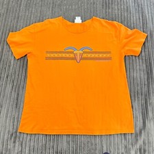 VTG Walt Disney World Animal Kingdom T-Shirt Adults XL Orange USA Made Mickey