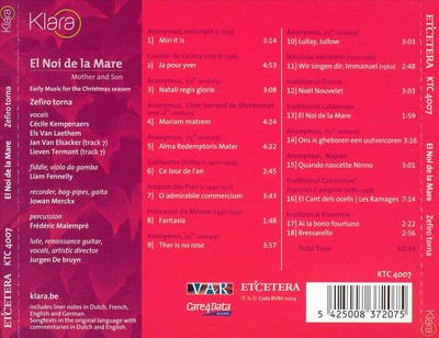 EL NOIE DE LA MARE: MOTHER AND SON NEW CD