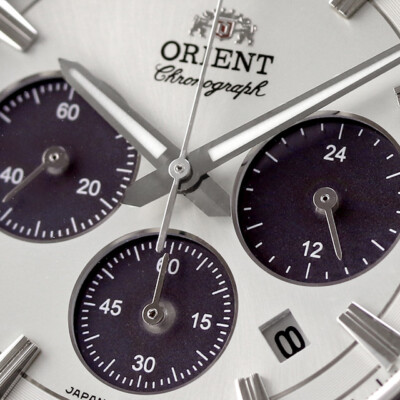 ORIENT Contemporary RN-TX0305S Limited Chronograph Solar Watch
