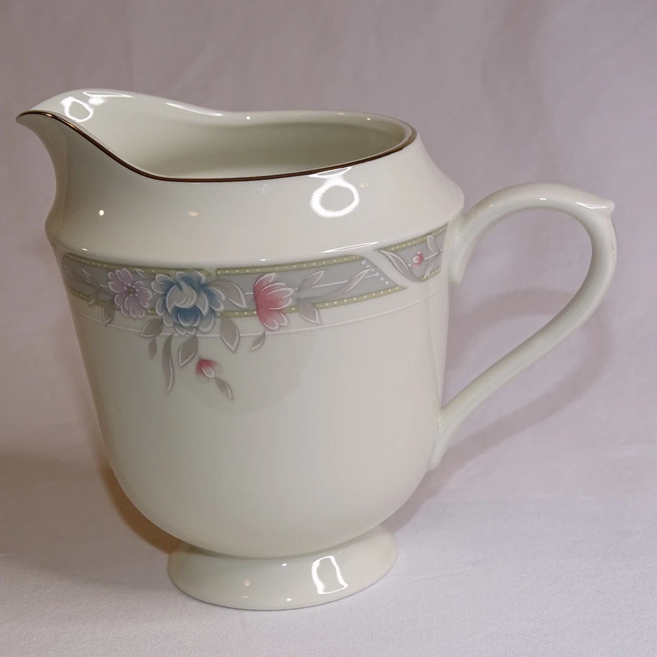 Sango Regency Collection Fine Ivory China Maywood 1600 Japan Creamer w/Flowers - Image 2 of 4