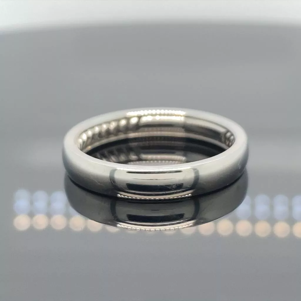David Yurman Classic Band Ring In Grey Titanium 325 Retail eBay