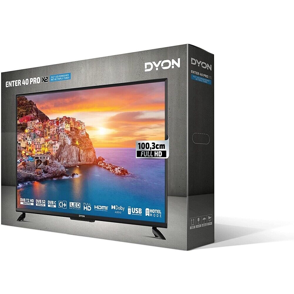 Thumbnail - Dyon Enter 40 Pro X2 - Led Fernseher - Schwarz