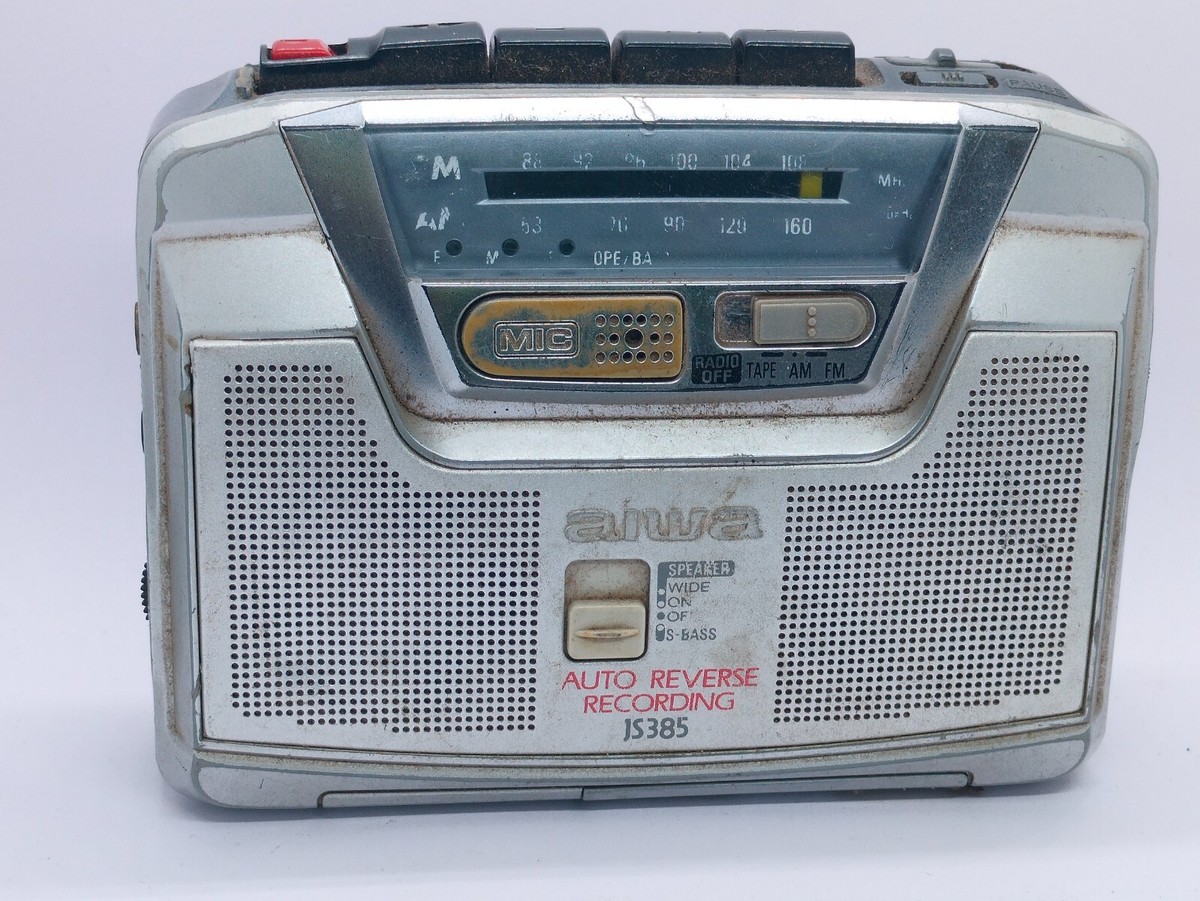 Aiwa JS 385 Walkman Cassette player No power Auto reverse