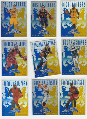 2012-13 PANINI CRUSADE FOIL LOT (27) DIFFERENT W/ ROOKIES WAITERS RIVERS MORE! - Picture 2 of 5