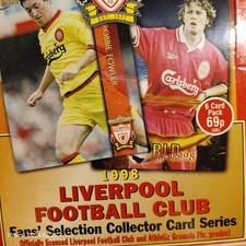 Futera-1998 Liverpool - Collector Card Series, 36 sealed packs (Total 216 Cards)
