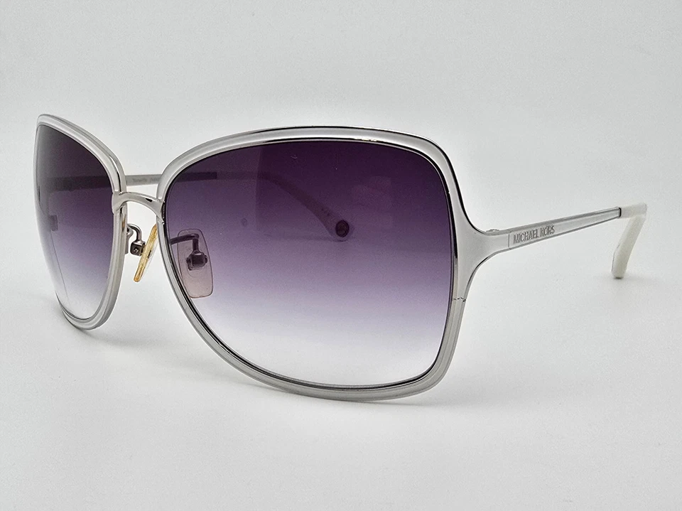 Michael Kors Tenerife M6003S 105 White Frame Purple Gradient Lens Sunglasses - Image 3 of 4