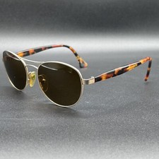 Donna Karan D008 VTG Sunglasses Gold  Tort Used