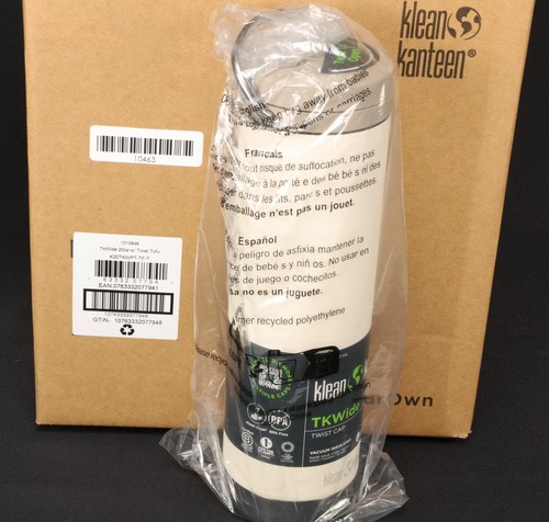 Nuevo tofu Klean Kanteen TkWide 20 OZ Twist Top - Imagen 3 de 3