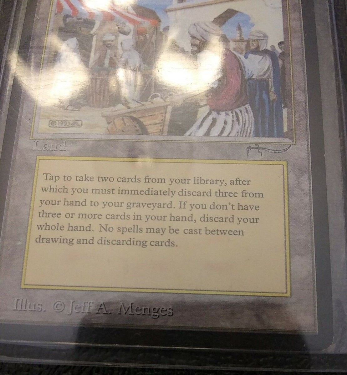 Magic The Gathering - Arabian Nights - Bazaar of Baghdad Magic The Gathering - Arabian Nights - Bazaar of Baghdad