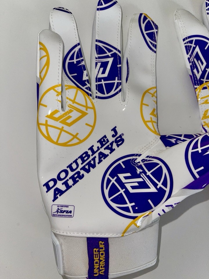 UNDER ARMOUR UA JUSTIN JEFFERSON PE DOUBLE J AIRWAYS NEW FOOTBALL