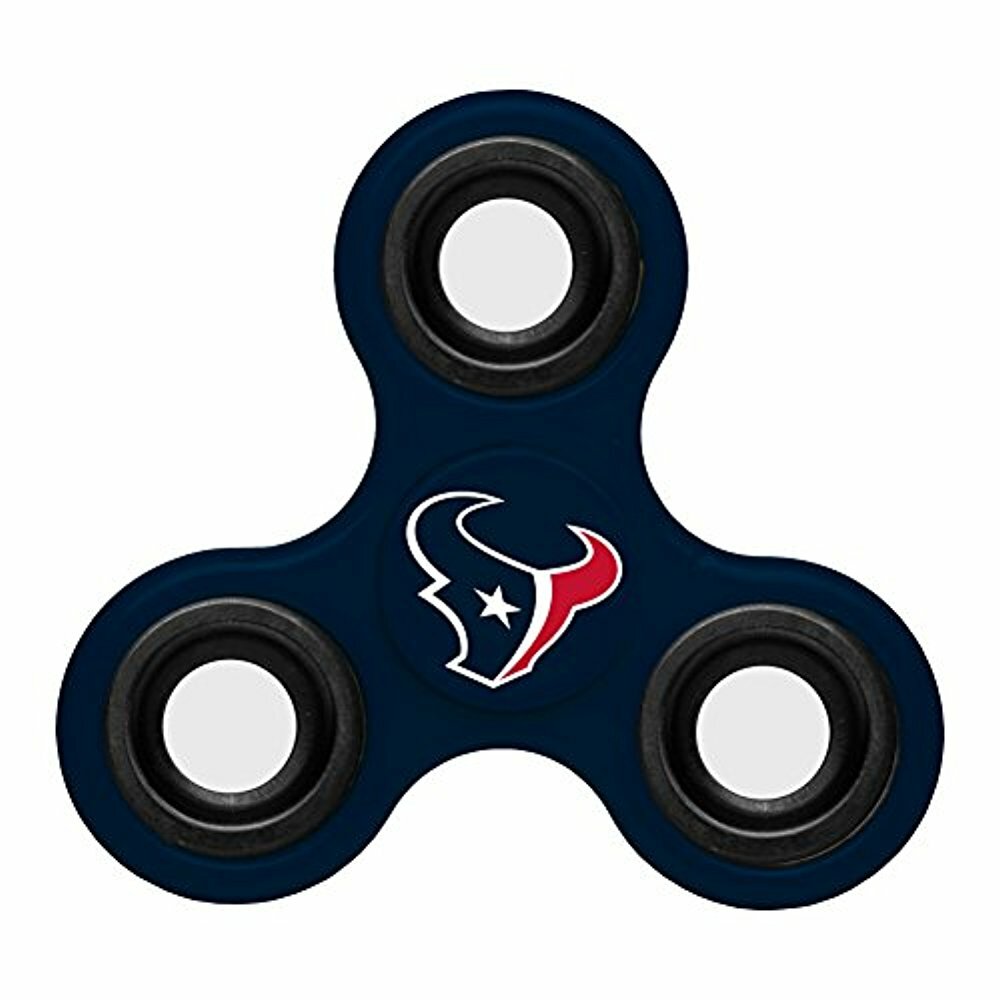 Вечно коллекционируемые предметы NFL Houston Texans Diztracto Fidget Spinnerz - 3 способа изготовления