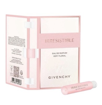 GIVENCHY IRRESISTIBLE VERY FLORAL EAU DE PARFUM VIAL SIZE SPRAY SET OF 3X