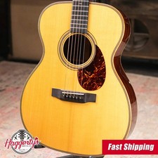 Martin Custom Shop OM-28 Acoustic/Electric Guitar - Adirondack/Cocobolo with Har