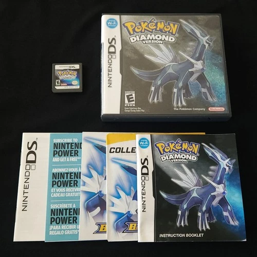 Pokémon: Diamond Nintendo DS 2007 Complete in Box (CIB) AUTHENTIC