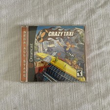 Crazy Taxi -  Sega Dreamcast (DC)  Game, with manual game and case
