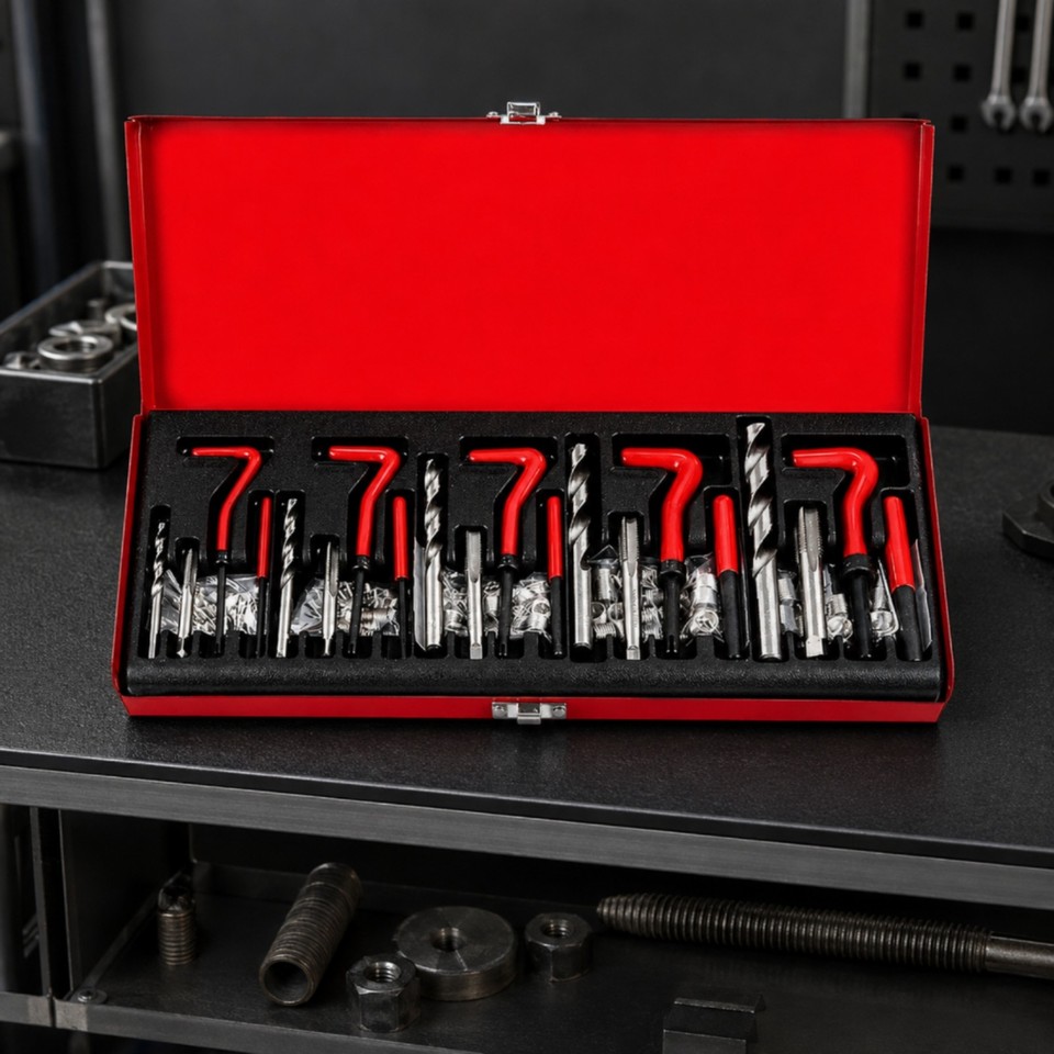 M5 to 12mm Thread Repair Tool Kit Sturdy for Equipment Servicing ...
