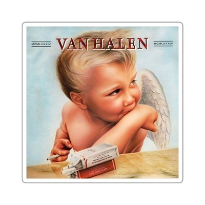 Van Halen  1984  Sticker | Hard Rock Classic Rock Album Decal