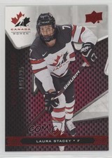 2018 Upper Deck Team Canada Juniors Exclusives 196/225 Laura Stacey #67 0b3