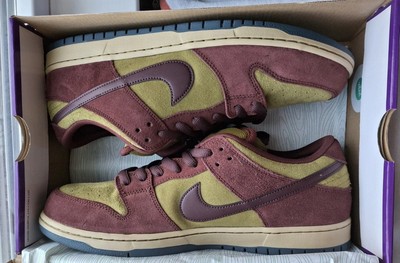 Size 14 - Nike SB Dunk Low Dark Team Red Olive Flak