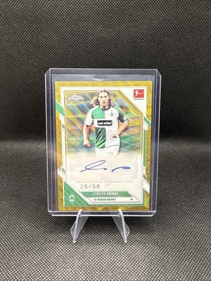 Topps Chrome Bundesliga 2025/26 Torsten Frings Auto /50 Gold Refractor Legend