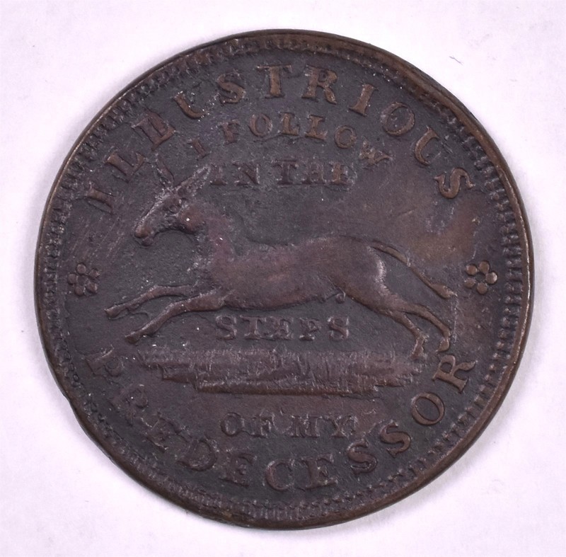 1837 Donkey / Turtle - Hard Times Token Low 19 