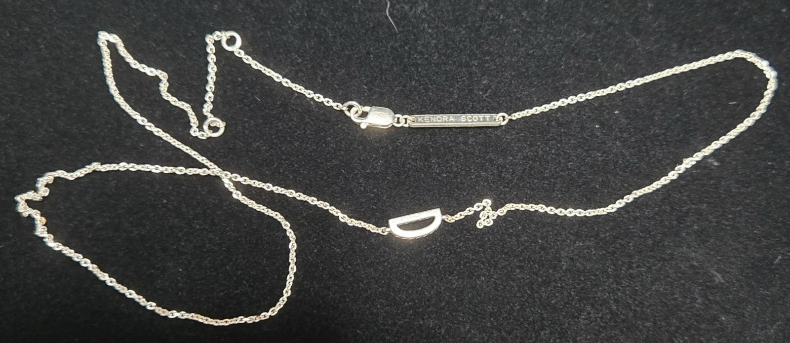 Kendra Scott Letter D Inline Initial Necklace Ste… - image 4