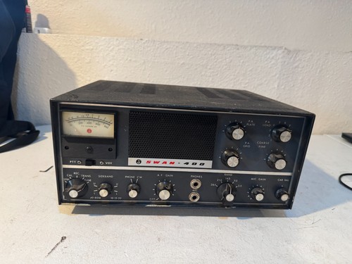 Swan 400 Ham Radio Transceiver without Power Supply or VFO