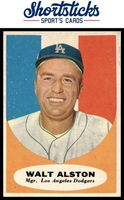 Walt Alston Topps 1961 Topps