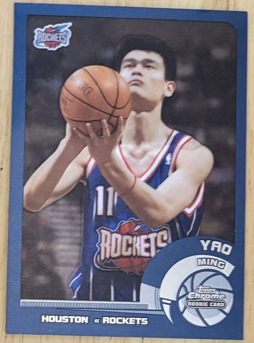 Topps Yao Ming Basketball Rookie Sports Trading Cards
