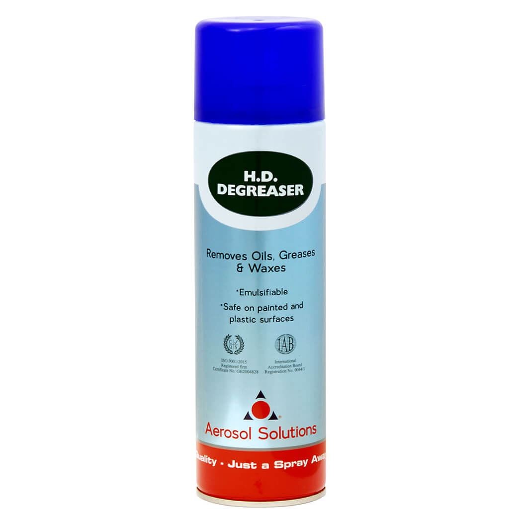Heavy Duty Degreaser Safe on Painted & Plastic Surfaces Aerosol Spray 500ml