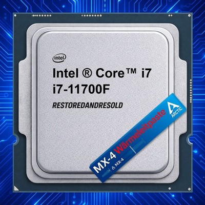 Intel i7-11700F | 8 x 2,5 - 4,9 GHz | mit Wärmeleitpaste | FCLGA 1200