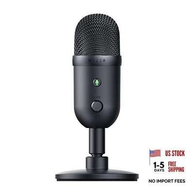 USB Condenser Microphone for Streaming and 297.77 cubic inches Seiren V2 X