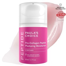 Pro-Collagen Peptide Face Moisturizer - 24-Hour Hydration & Plumping Gel 1.7 ...