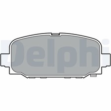 Plaquettes De Frein Arrière Delphi Pour Jeep Compass | LP3398