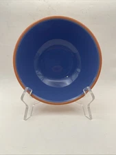 Lindt Stymeist Japan Colorways 6.5" Coupe Cereal Bowl ~ Salmon & Blue