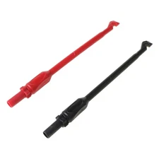 2x Automotive Test Lead kit Power Probe Wire-Piercing Probe Clip Puncture Probe